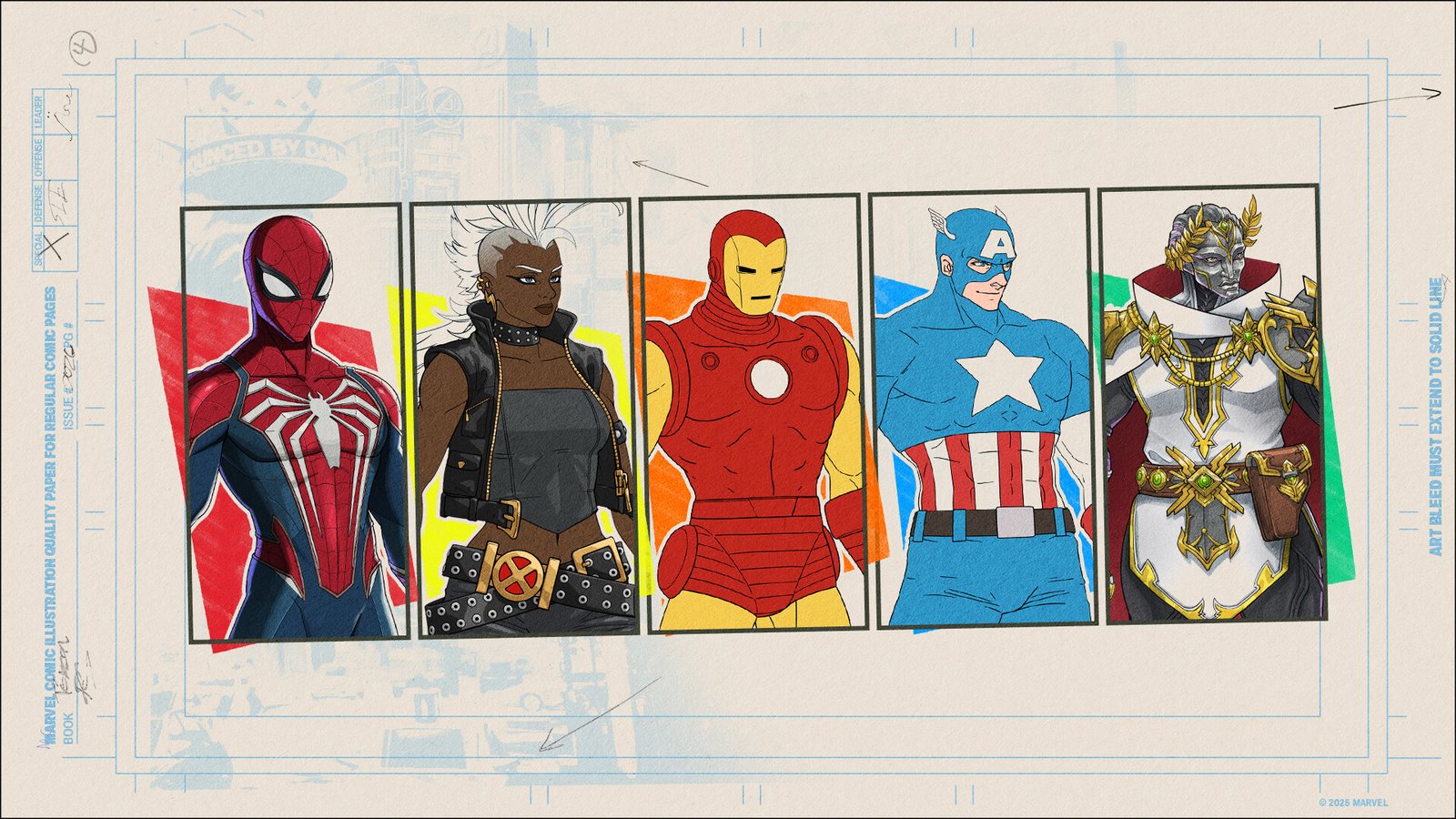 Marvel Tokon: Fighting Souls launch roster character lineup